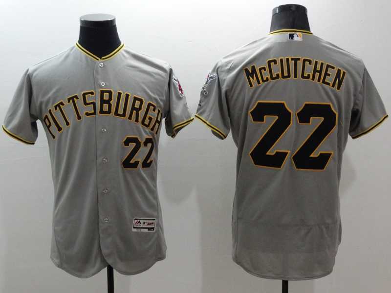 Pittsburgh Pirates #22 Andrew McCutchen Gray 2016 Flexbase Authentic Collection Stitched Jersey,We sell and wholesale Pittsburgh Pirates #22 Andrew McCutchen Gray 2016 Flexbase Authentic Collection Stitched Jersey on line form chian!